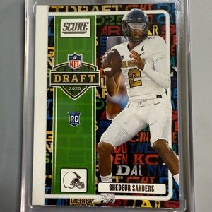 🔥 SHEDEUR SANDERS Score NFL Draft 2025 Football Card
